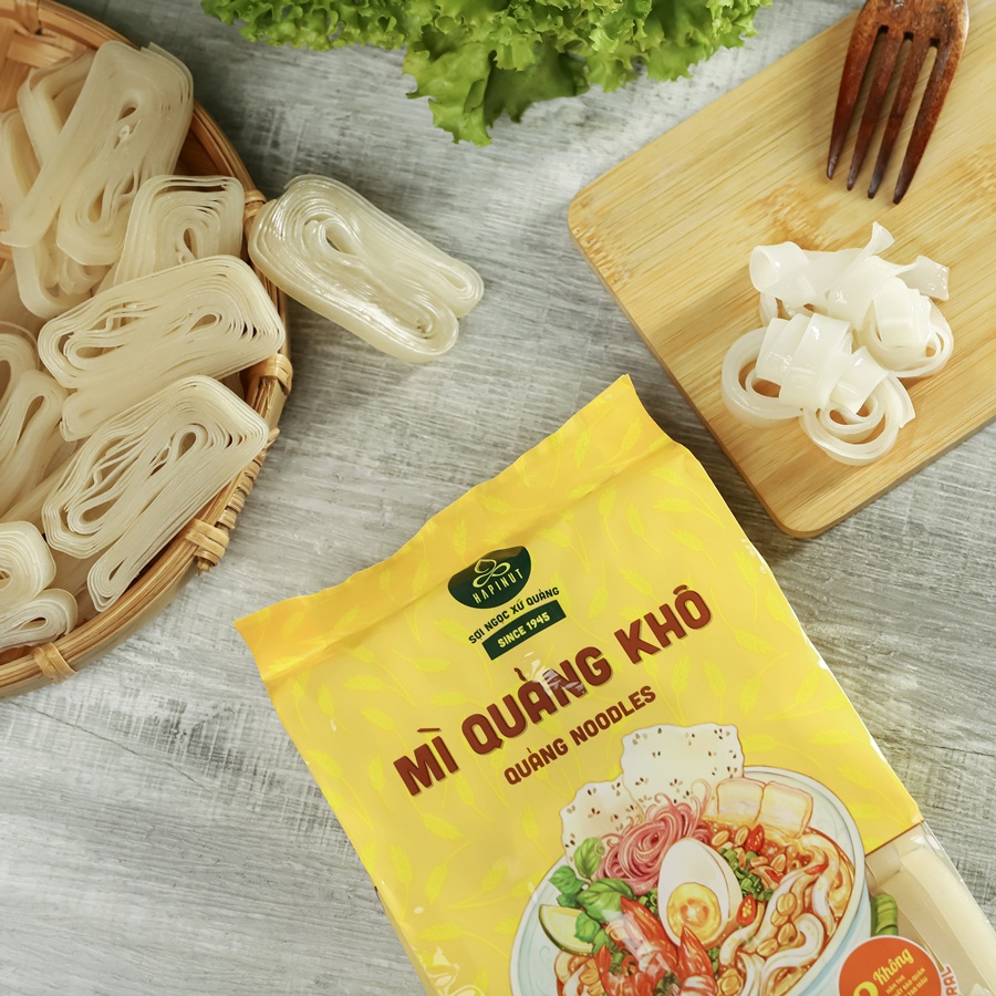 Mì Quảng Khô - Hapinut - Gói 480g