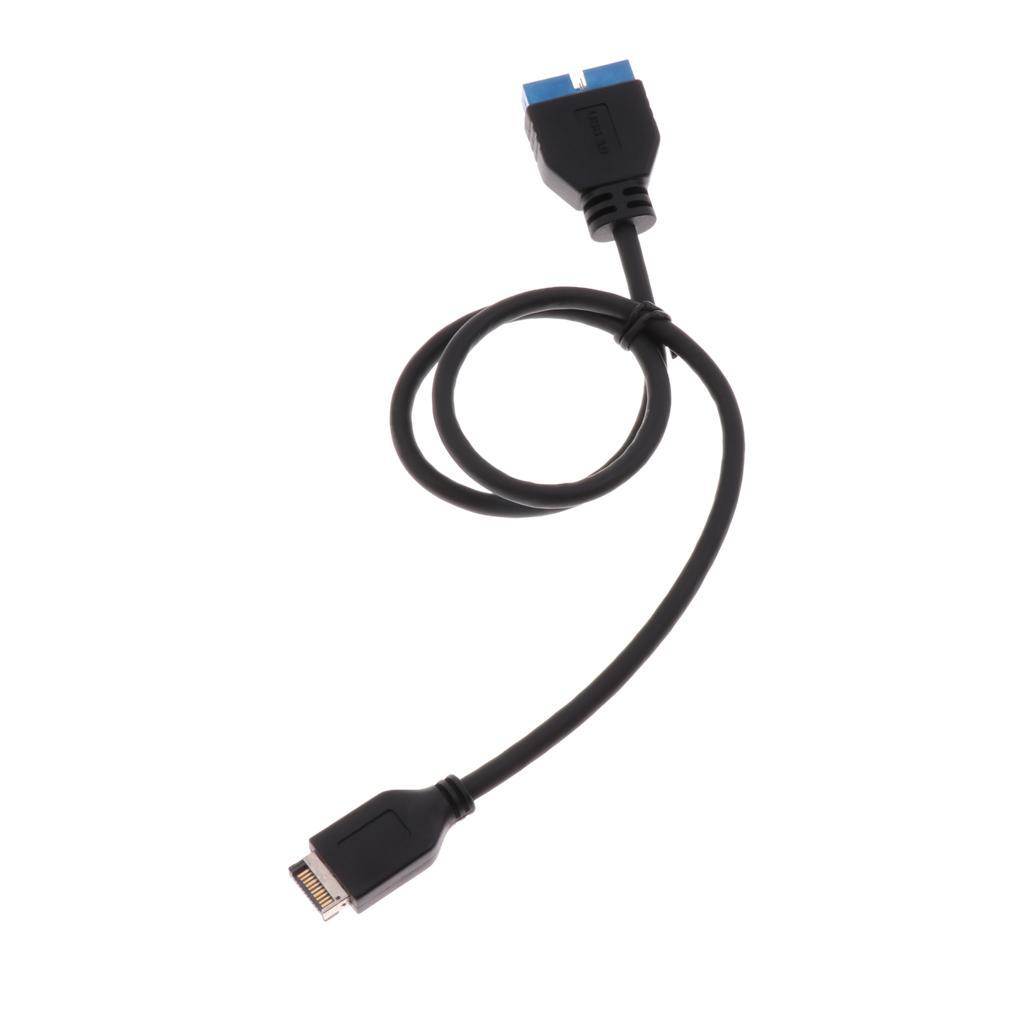 USB 3.1 Bảng Điều Khiển Phía Trước Đầu Ra USB 3.0 20Pin Đầu Nối Dài Bền