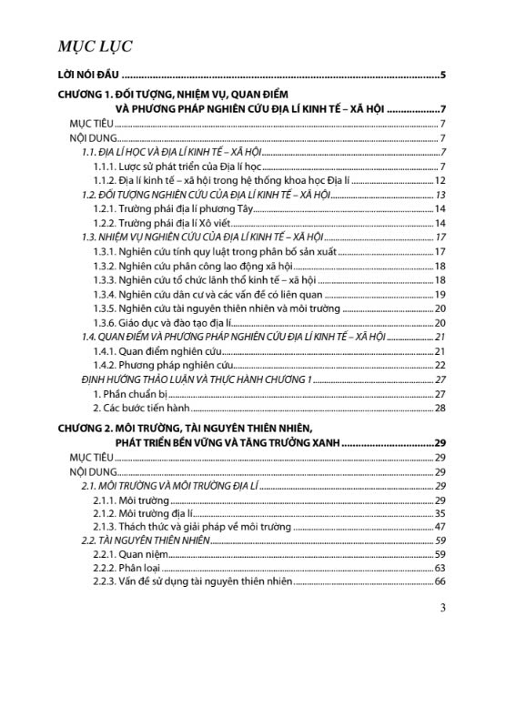 Giáo trình Cơ sở Địa lí kinh tế - xã hội - ảnh 4