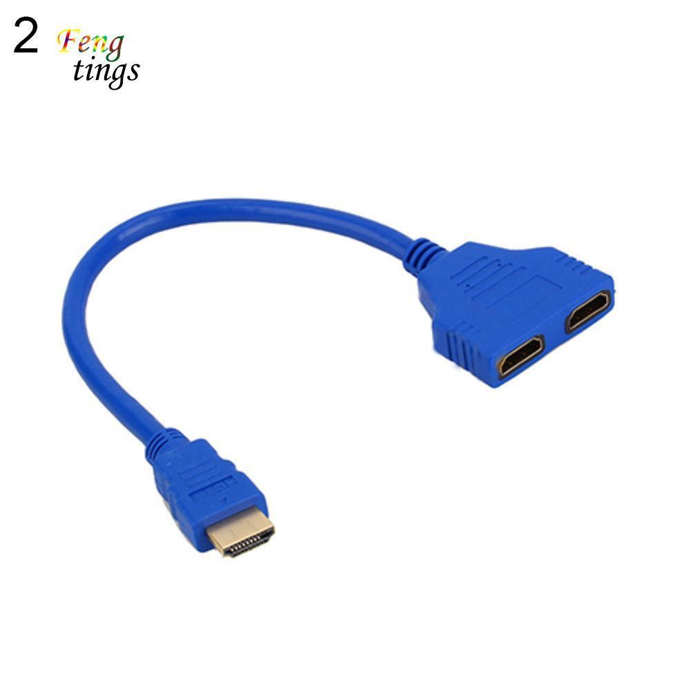 Bộ chia cổng kết nối tín hiệu HDMI 2 trong 1 tiện dụng