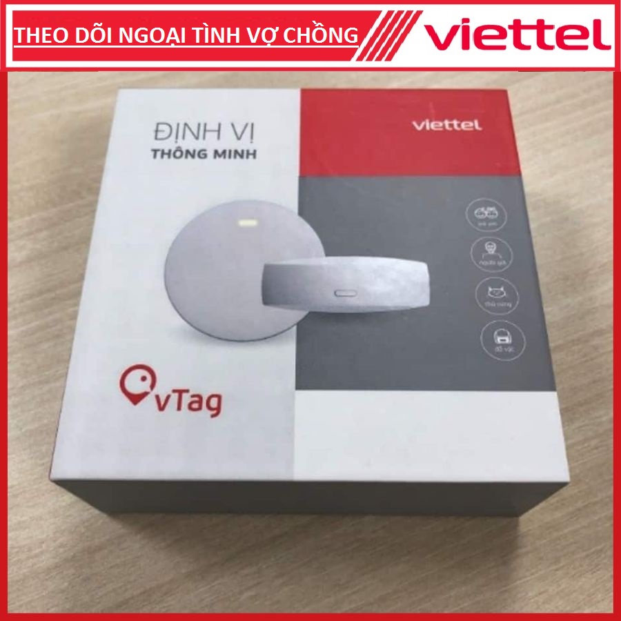 Định vị Theo Dõi ,ĐỊNH VỊ THÔNG MINH , Theo Dõi Cặp Bồ Ngoại Tình VTAG Viettel , Hàng chính Chính Hãng 100%