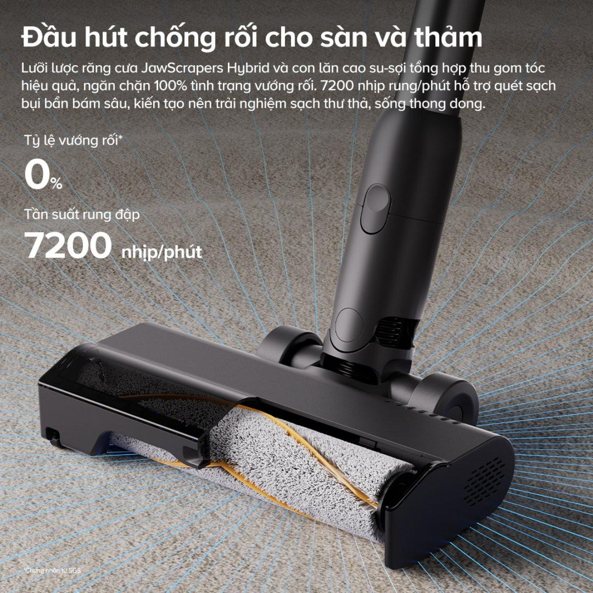 Máy Hút Bụi Không Dây Cầm Tay Roborock H60 Ultra – Hàng Chính Hãng