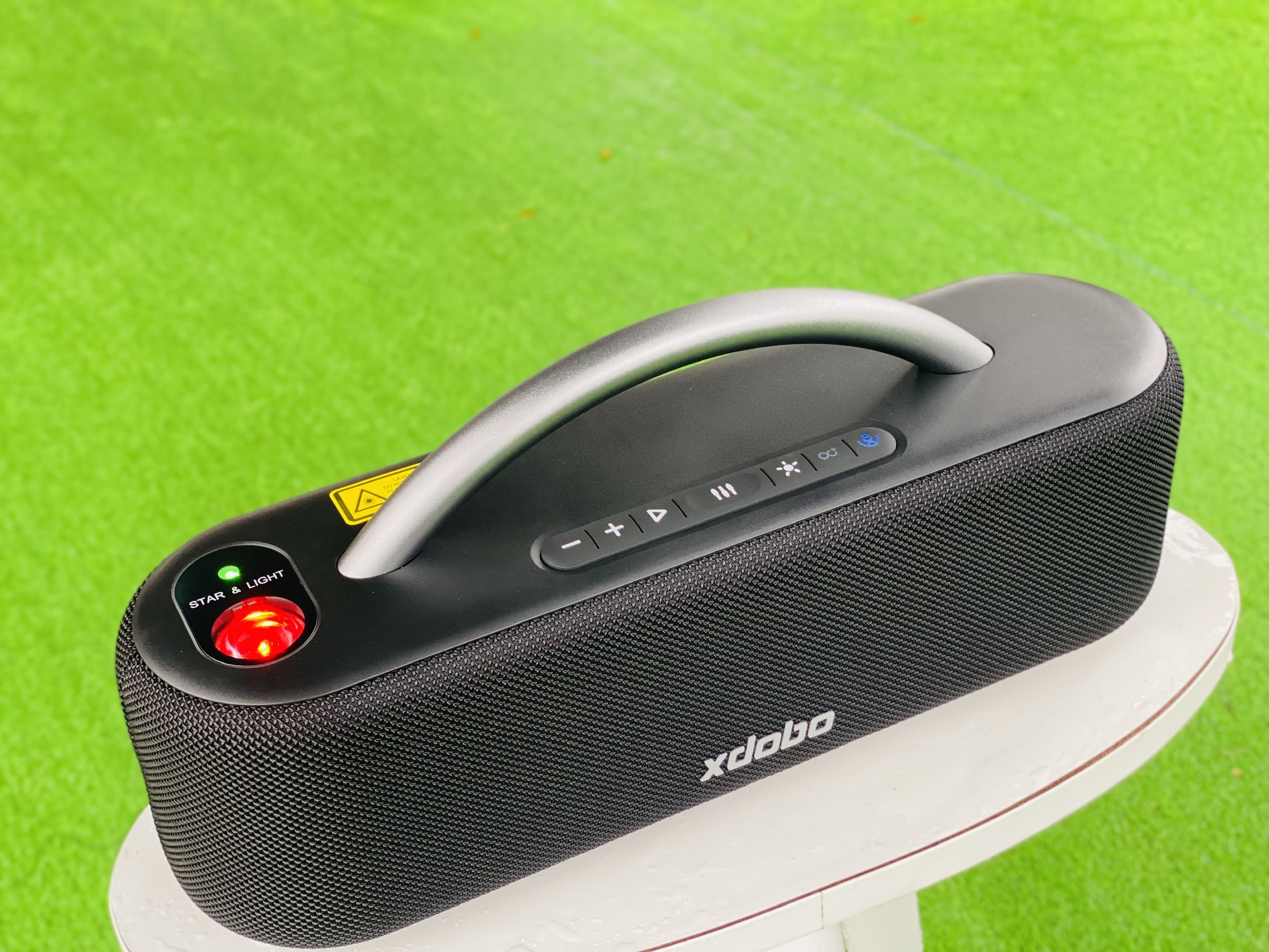 Loa Xách Tay Bluetooth Xdobo Star Công Suất Mạnh Mẽ 100W, Trang Bị Đèn Led Chiếu Sao Ấn Tượng, Bass Siêu Trầm, Âm Thanh Sống Động, Hàng Chính Hãng