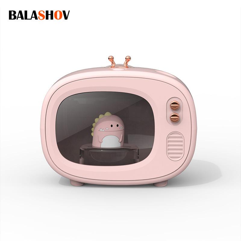 Di Động 400Ml Máy Tạo Độ Ẩm Không Dây Adroable TV Máy Phun Sương Tạo Độ Ẩm Hương Thơm Khuếch Tán USB Siêu Âm Không Humidificador Với Bầu Không Khí Đèn
