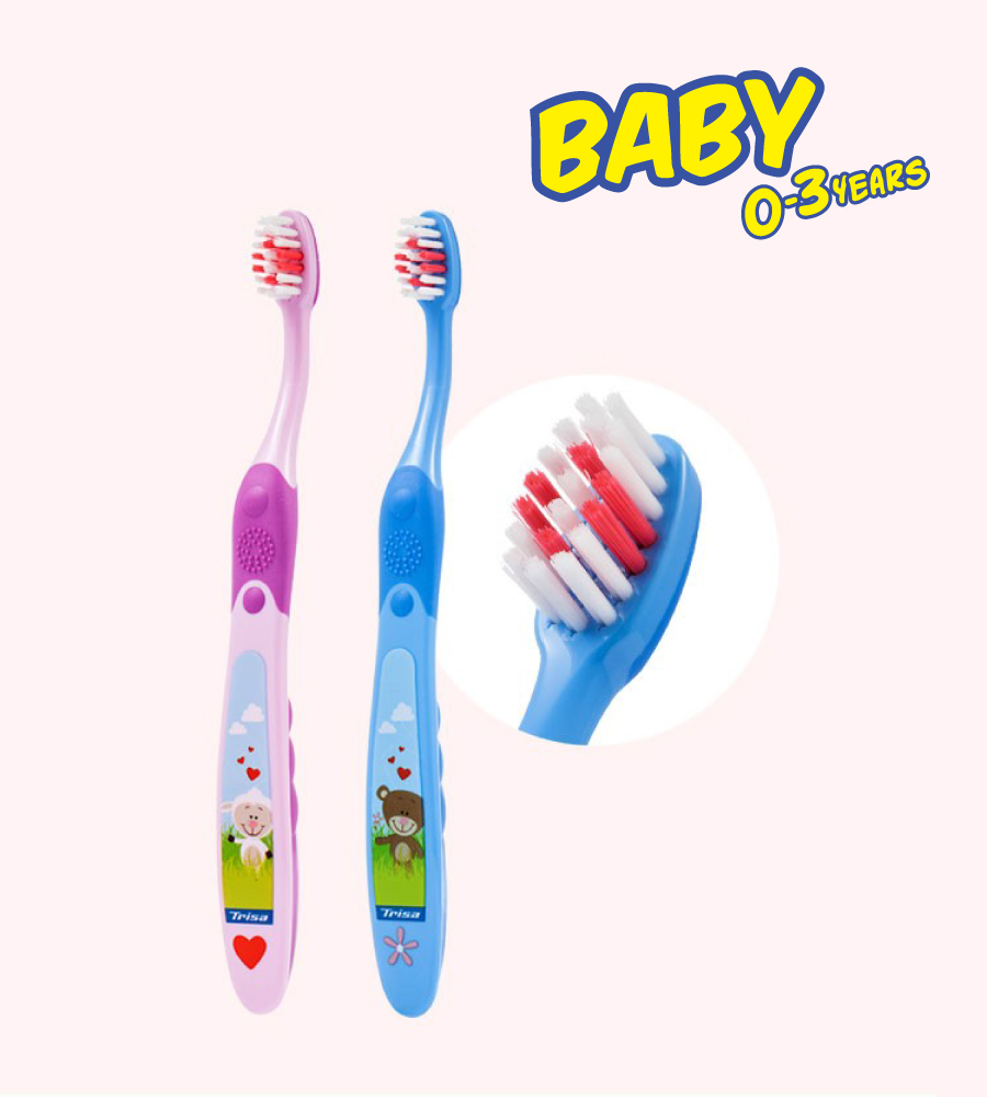 Bộ 2 Bàn Chải Trisa Baby