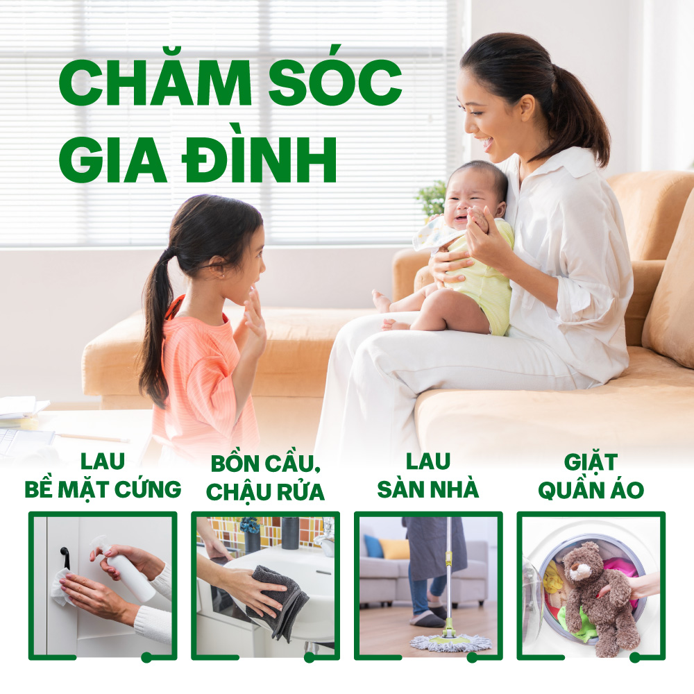 Bộ 3 Chai Dung Dịch Diệt Khuẩn Đa Năng Dettol 1L