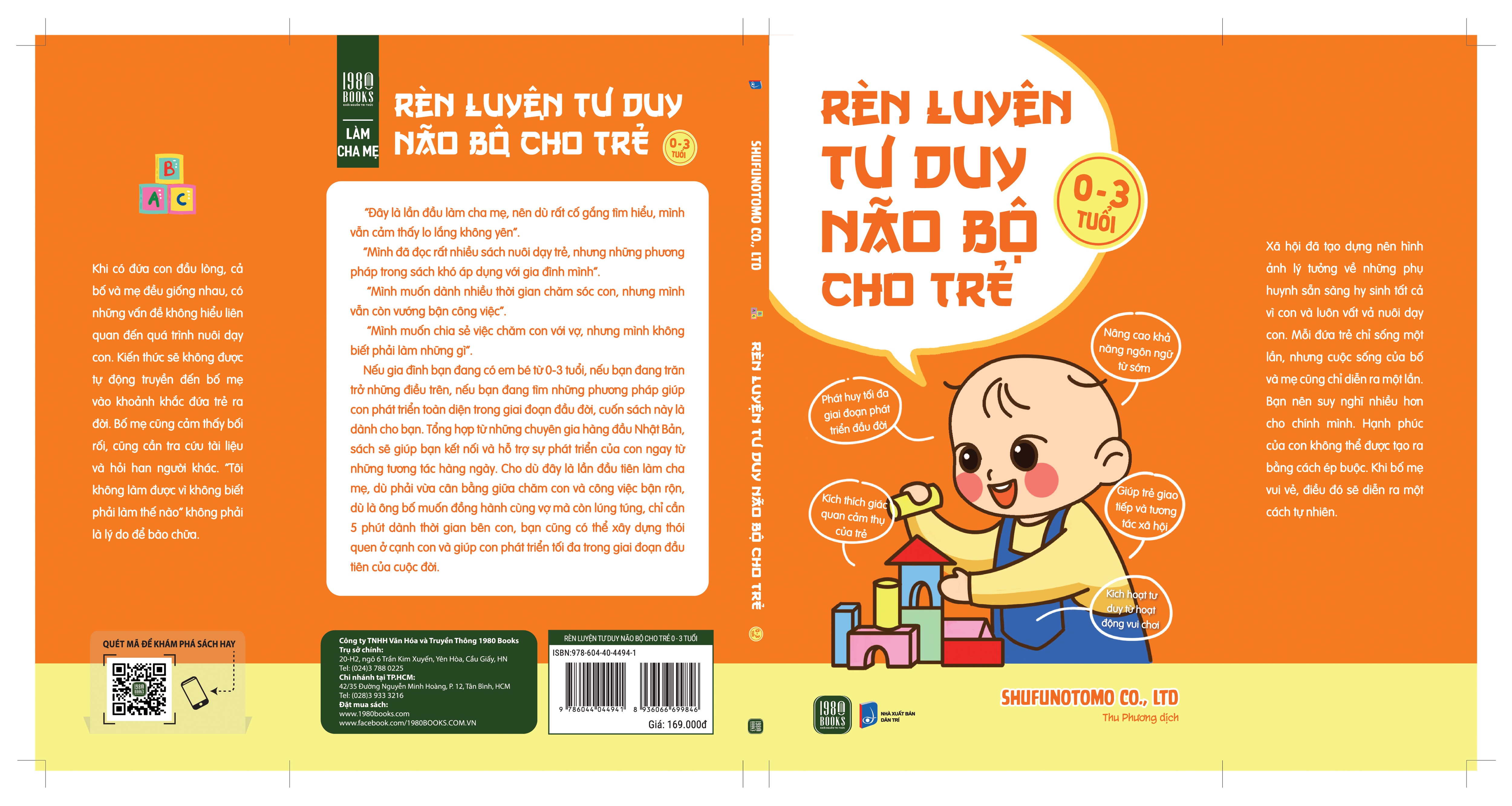 Rèn Luyện Tư Duy Não Bộ Cho Trẻ 0-3 Tuổi