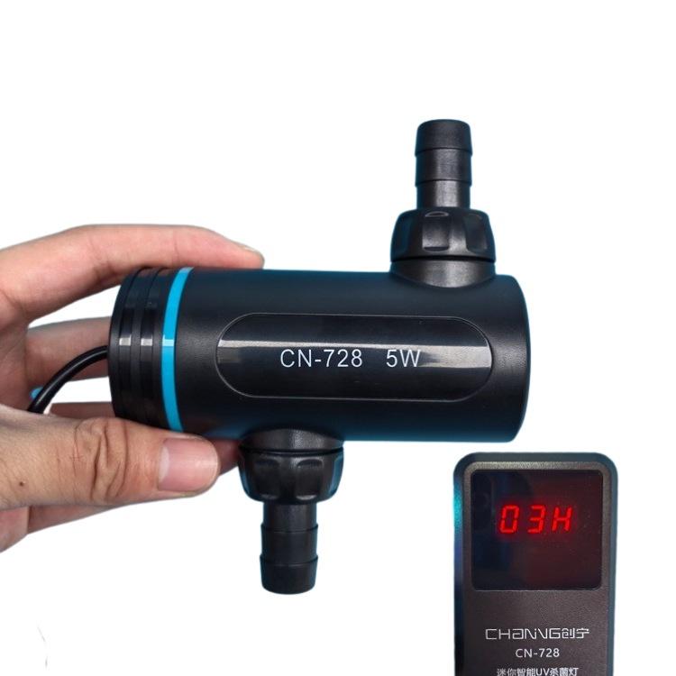 Đèn UV diệt tảo CHANING hẹn giờ thông minh - Thiết bị UV gắn ngoài lọc-phụ kiện thủy sinh-shopleo