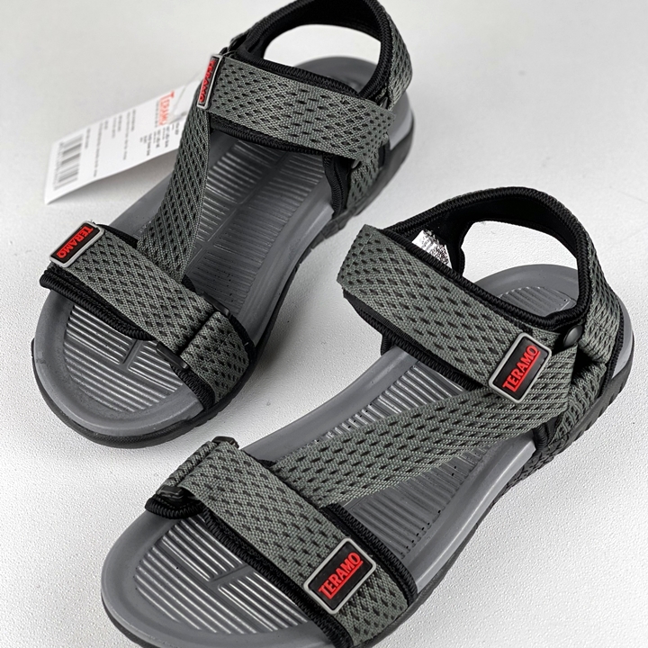 Giày sandal, dép sandal nam Teramo đế cao su nguyên chất, siêu nhẹ, quai dù chắc chắn, đế có rãnh chống trượt an toàn, TRM HỌA TIẾT 3 quai