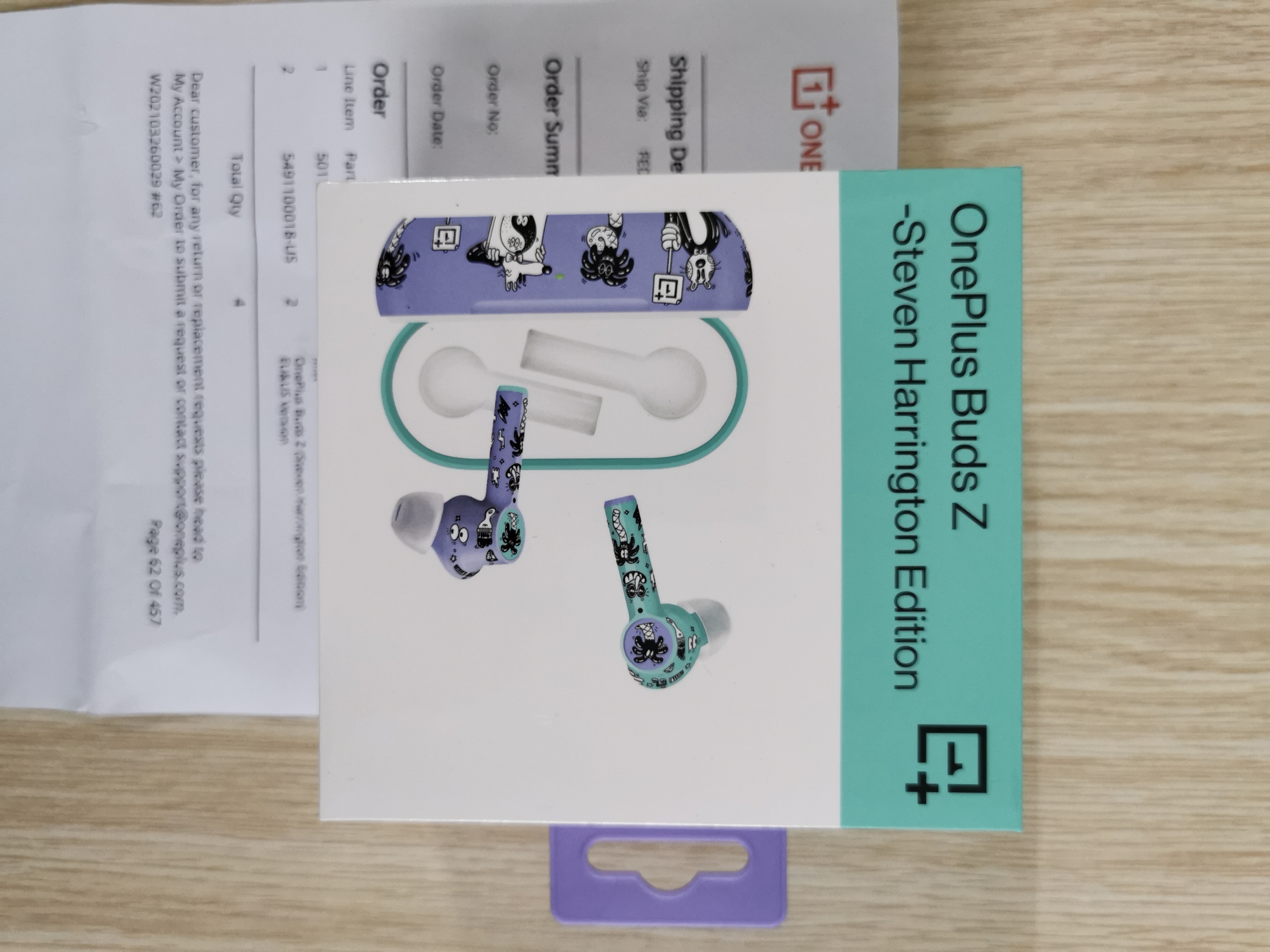 Tai nghe Oneplus Buds Z phiên bản Steven Harrington Edition - Hàng nhập khẩu USA