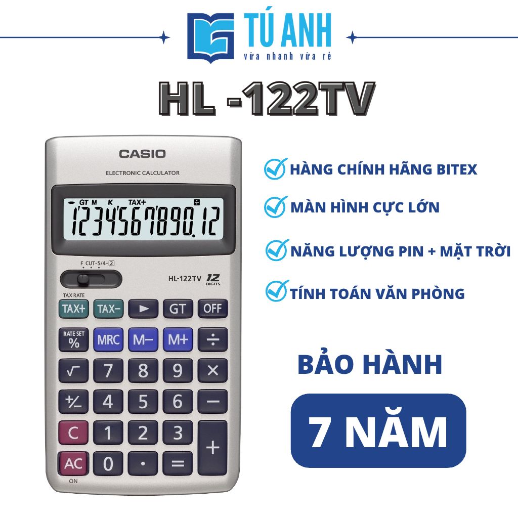 Máy Tính Để Bàn Casio HL-122TV  
