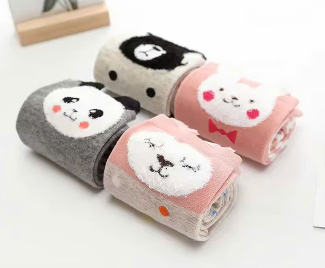 TẤT VỚ HOẠ TIẾT HOẠT HÌNH SIÊU XINH DỄ THƯƠNG TỪ 3-12 TUỔI DÀNH CHO BÉ GÁI