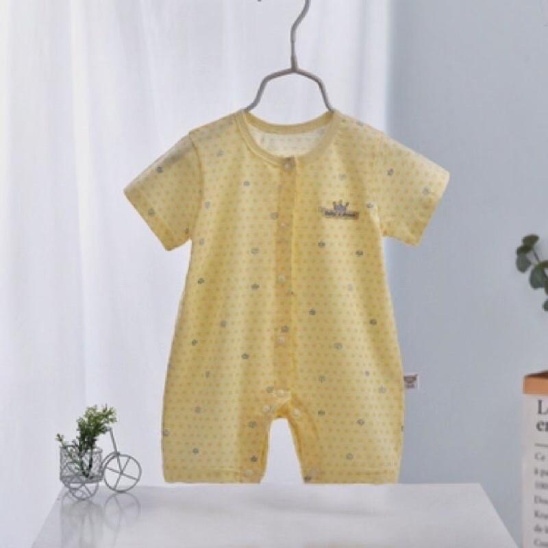 Body cotton sợi tre tự nhiên thoáng mát, an toàn cho bé 0-12m