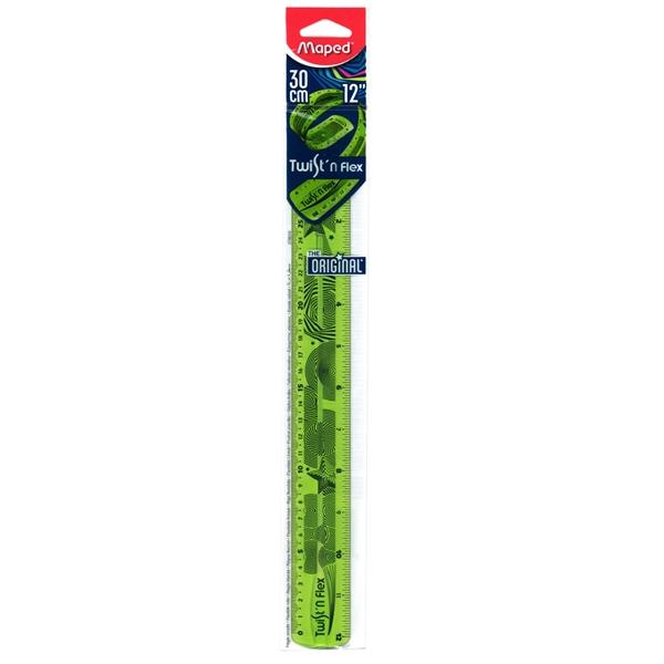 Thước Dẻo Maped 30cm 279010 - Xanh Lá