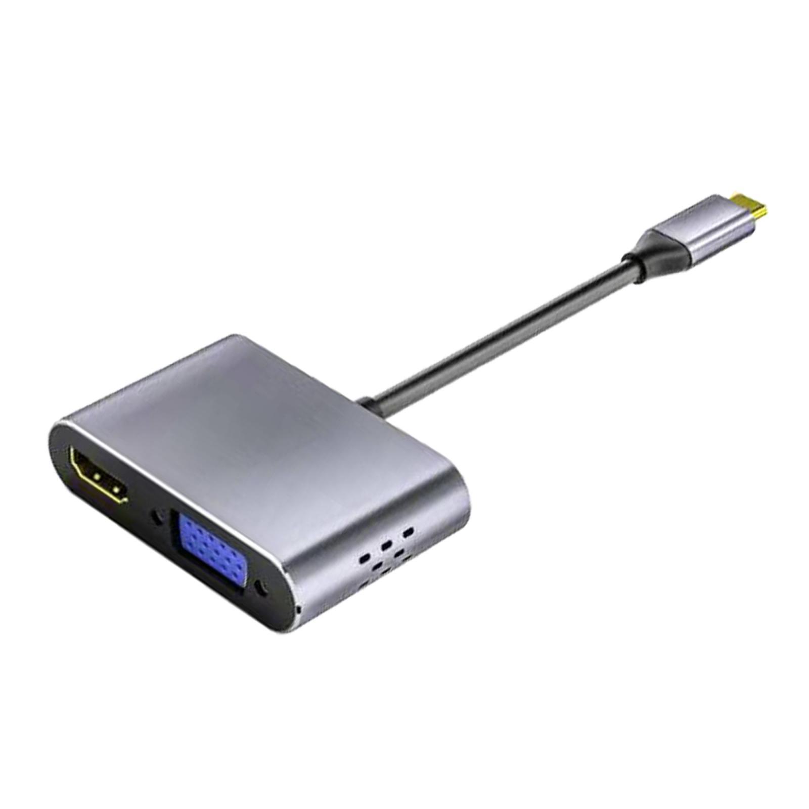 New Type-C Hub Dock USB 3.0 VGA Adapter Expansion Splitter for Pro