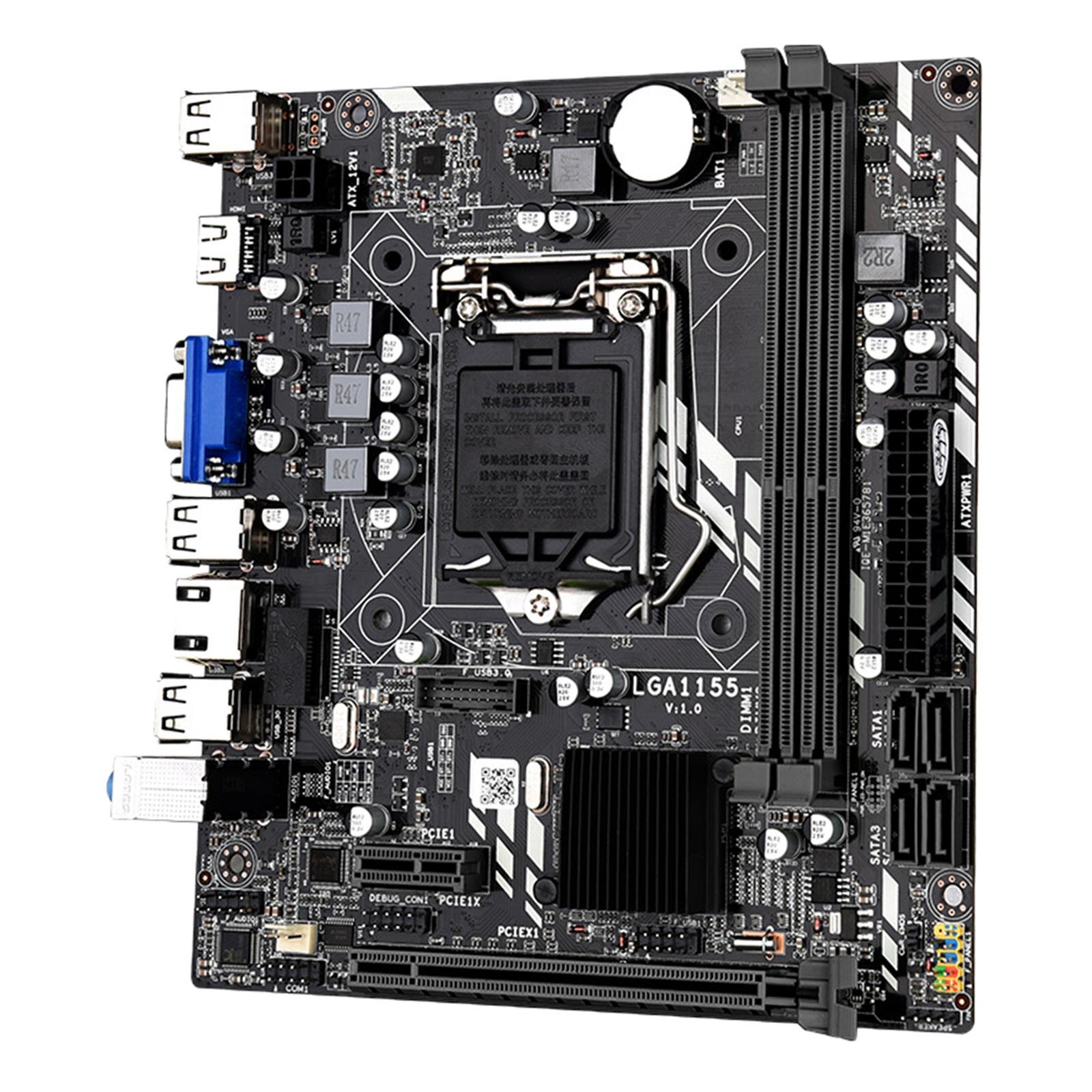 H61M Dual Channel DDR3 SATA2.0 Port Socket LGA 1155 VGA+