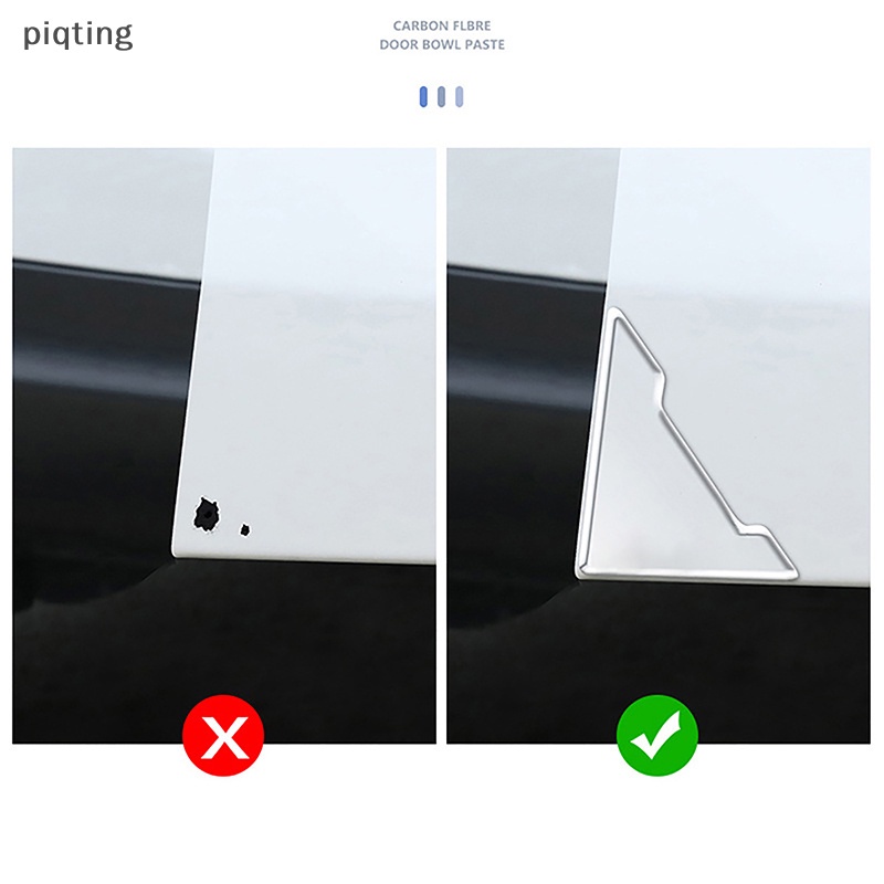 Bộ 02 Miếng Dán Sillicon Trong Suốt Chống Va Đập Trầy Xước Góc Cửa Xe Ô Tô cao cấp Bọc góc cửa lợi không đọng bùn