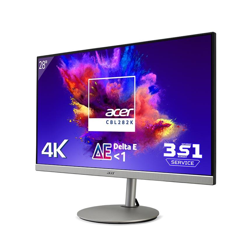 Màn Hình Acer CBL282K 28" 4K IPS chuyên đồ họa Delta E <1 Hàng chính hãng