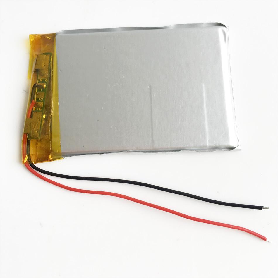 5 Chiếc EHAO 253450 3.7V 400MAh Pin Sạc Lithium Polymer LiPo Siêu Mỏng Tế Bào Cho Mp3 GPS Loa Đồng Hồ Thông Minh