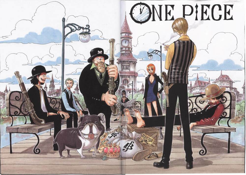 tổng hợp vua cướp biển ảnh màu chính gốc chapter 3 6