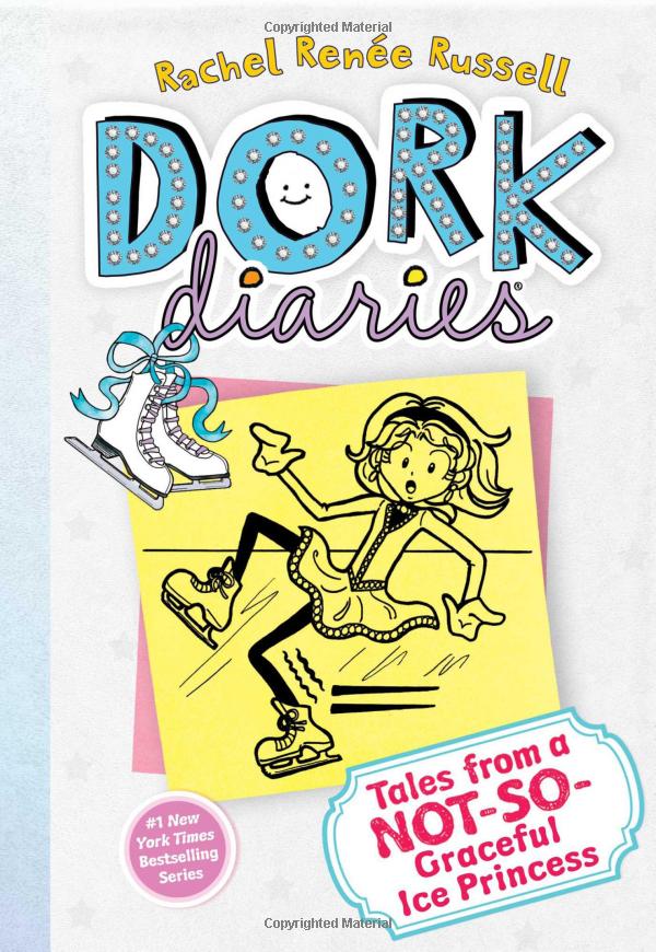 Dork Diaries 4 -Tales from a Not-So-Graceful Ice Princess (Hardcover)