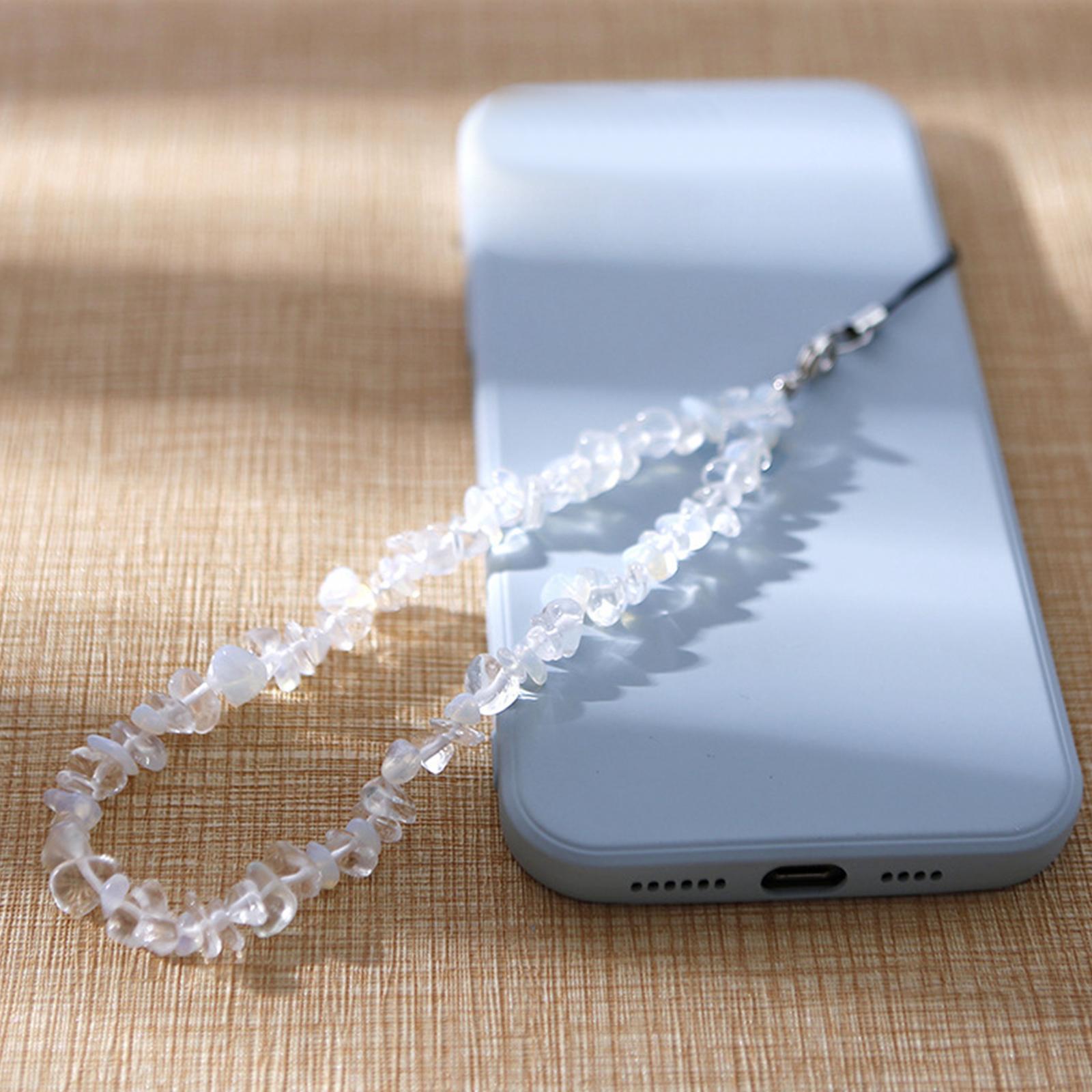 Phone Chain Strap Hanging Cord Beaded Phone Lanyard for Handbag Phone Camera