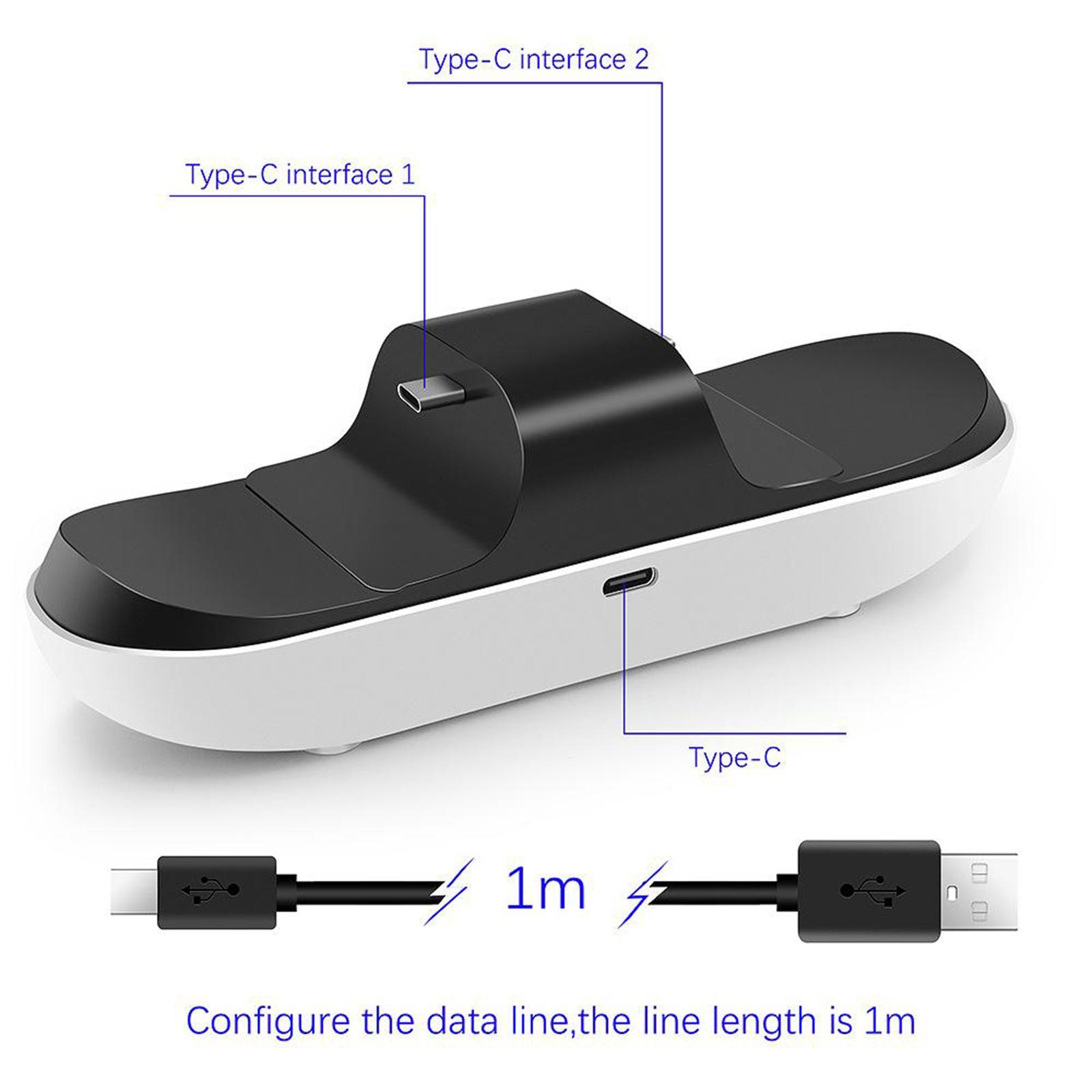 For PS5 Controller Charger,Charging Dock Station for  5 Controller, PS5