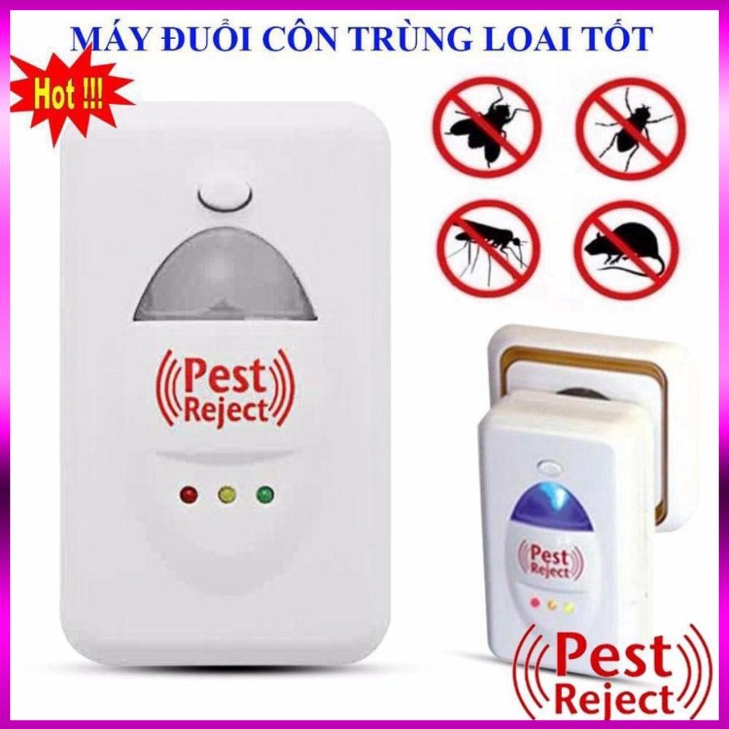 Thiết Bị Đuổi Côn Trùng Pest Reject - Máy Đuổi Chuột, Gián, Muỗi, Ruồi, Kiến, Mối