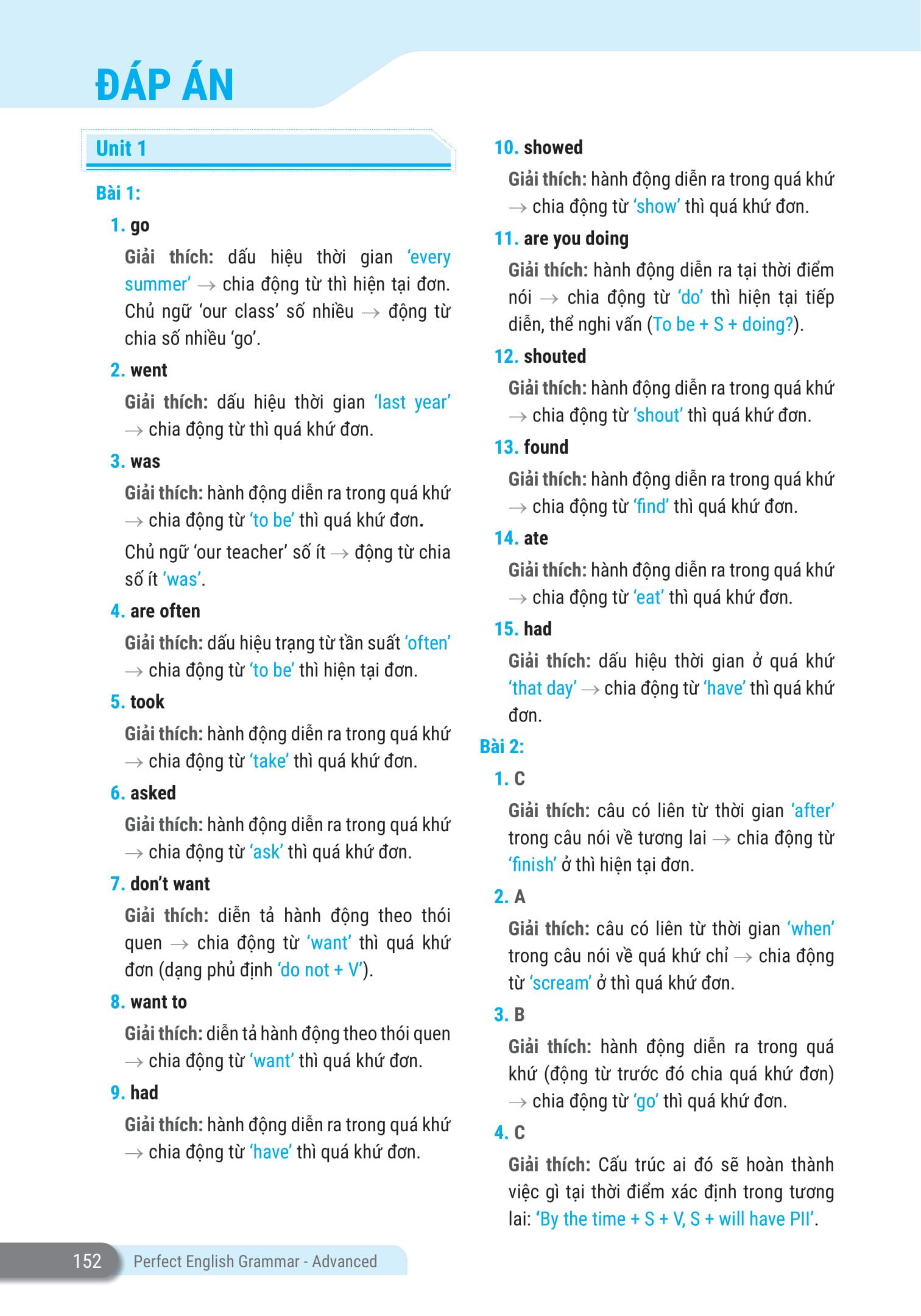 Sách Perfect English Grammar - Cẩm Nang Tự Học Toàn Diện Ngữ Pháp Tiếng Anh - Advanced