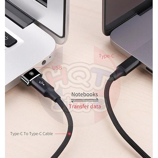 Đầu chuyển đổi Type-C sang USB 2.0 Baseus- hàng chính hãng