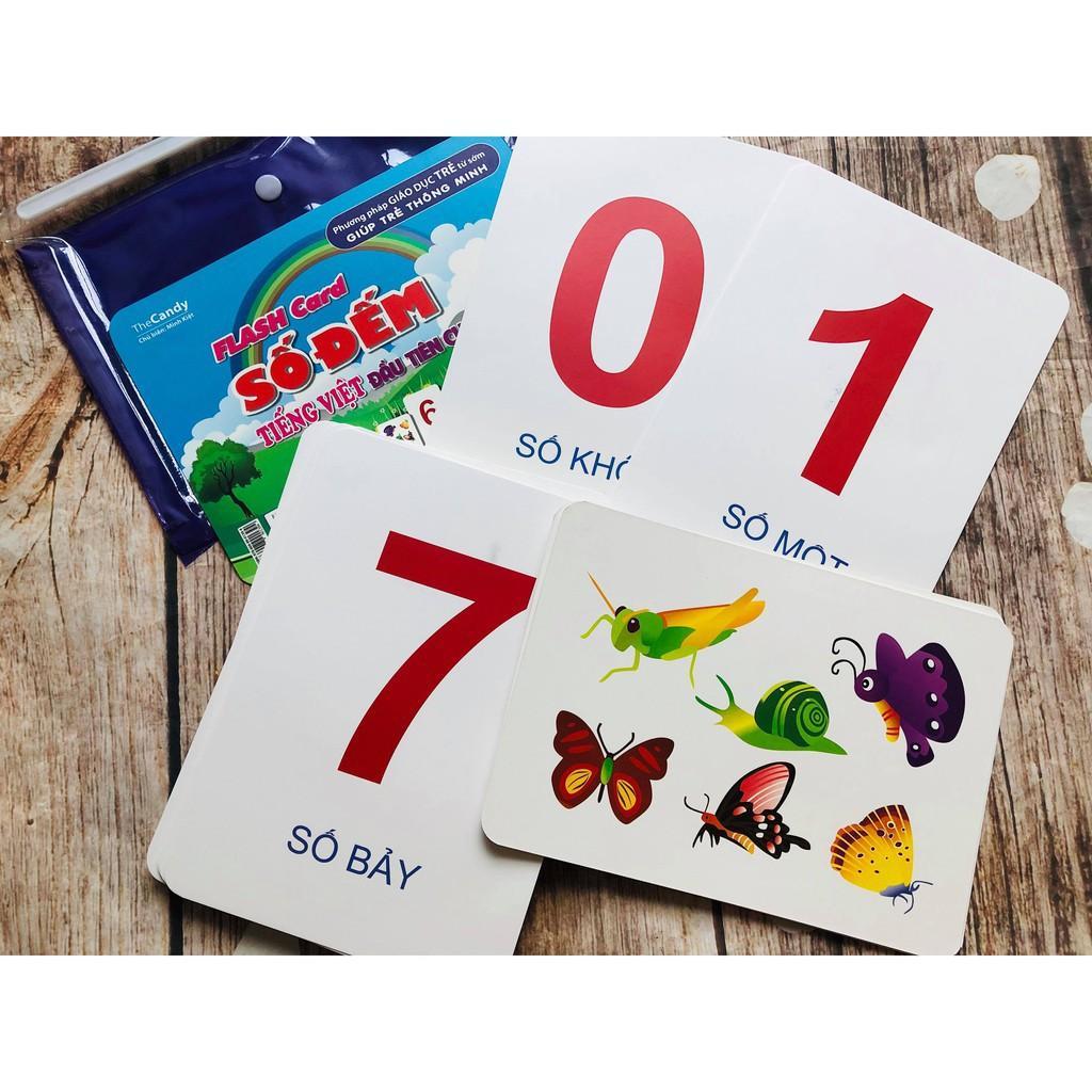 FlashCard - Số Đếm Tiếng Việt Đầu Tiên Cho Bé - BẢN QUYỀN