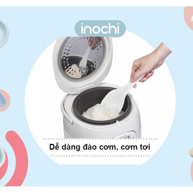 Muỗng Xới Cơm Chống Dính ,Thìa Xới Cơm Đế Đứng Sendai inochi Cao Cấp Tiêu Chuẩn Nhật Kháng Khuẩn