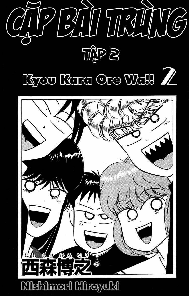 kyou kara ore wa - cặp bài trùng chapter 8 1