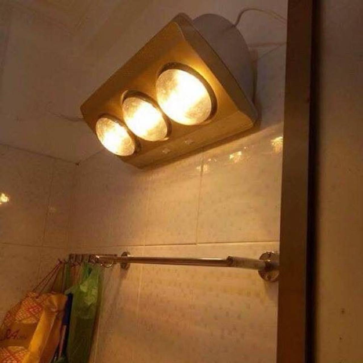 Đèn Sưởi Nhà Tắm Gắn Tường -Tạo Không Gian Ấm Áp Cho Phòng Tắm - Hàng nhập khẩu