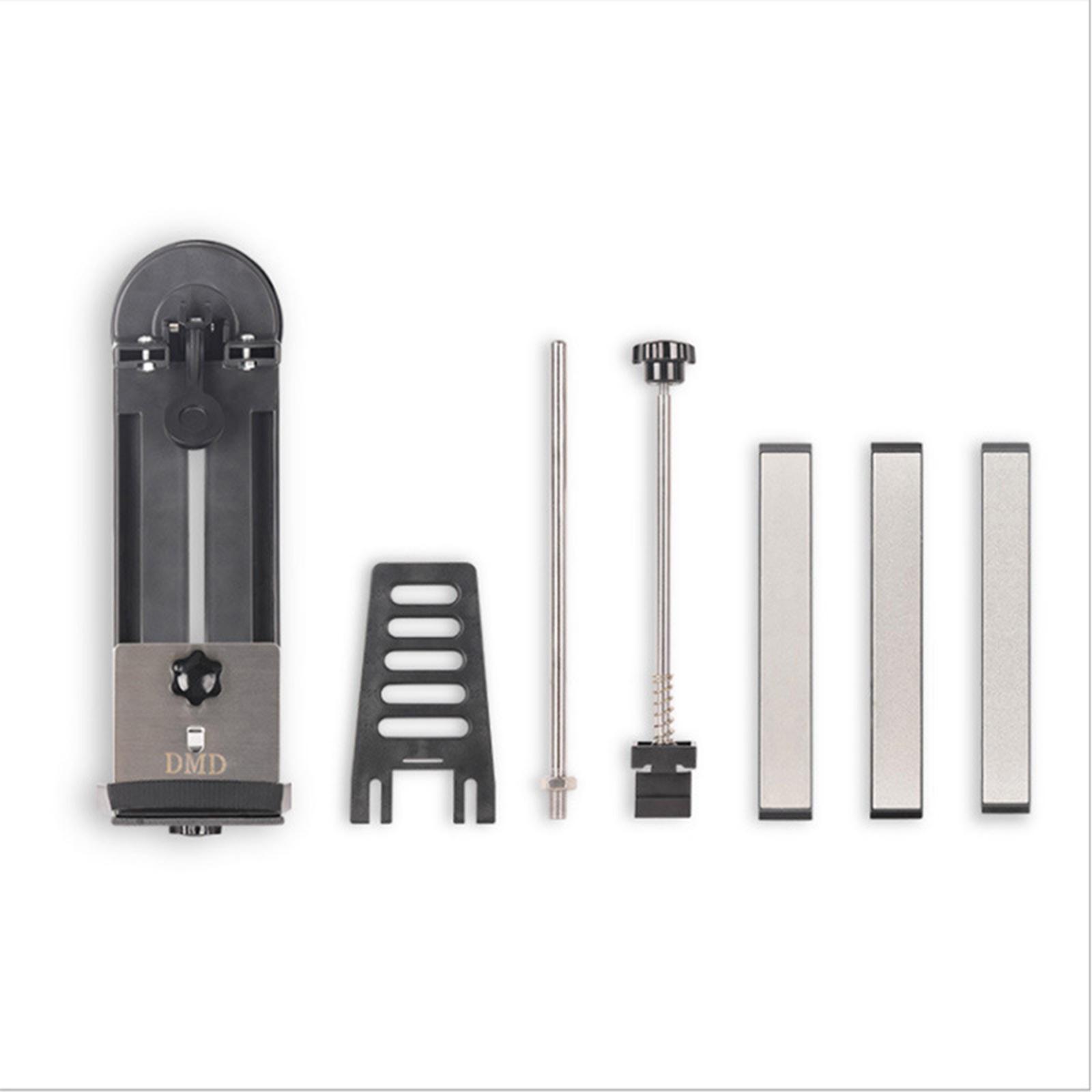 Manual Knives Sharpener W/ Sharpening Stone Multifunction for Various Knives