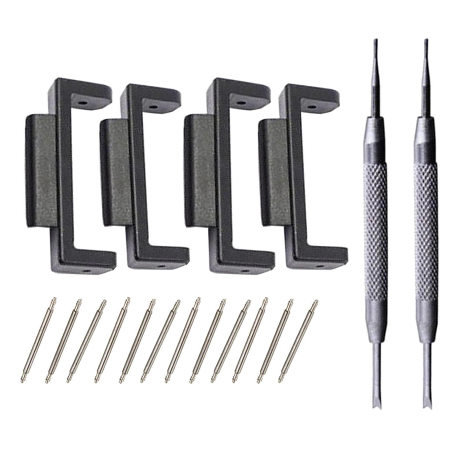 22mm Watch Strap Adapters  for  110 150 300 400 9052 8900 Black