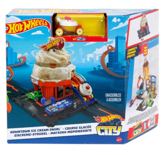 HW Tiệm Bán Kem - Hot Wheels City HKX38/HDR24