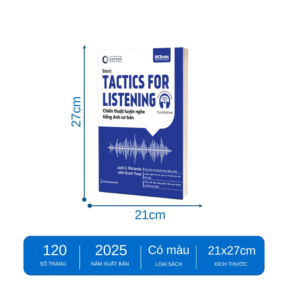 Tactics For Listening – Chiến Thuật Luyện Nghe Tiếng Anh