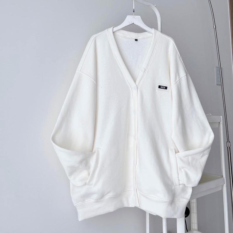 Áo Khoác Cardigan Basic Tag Nhựa WZS
