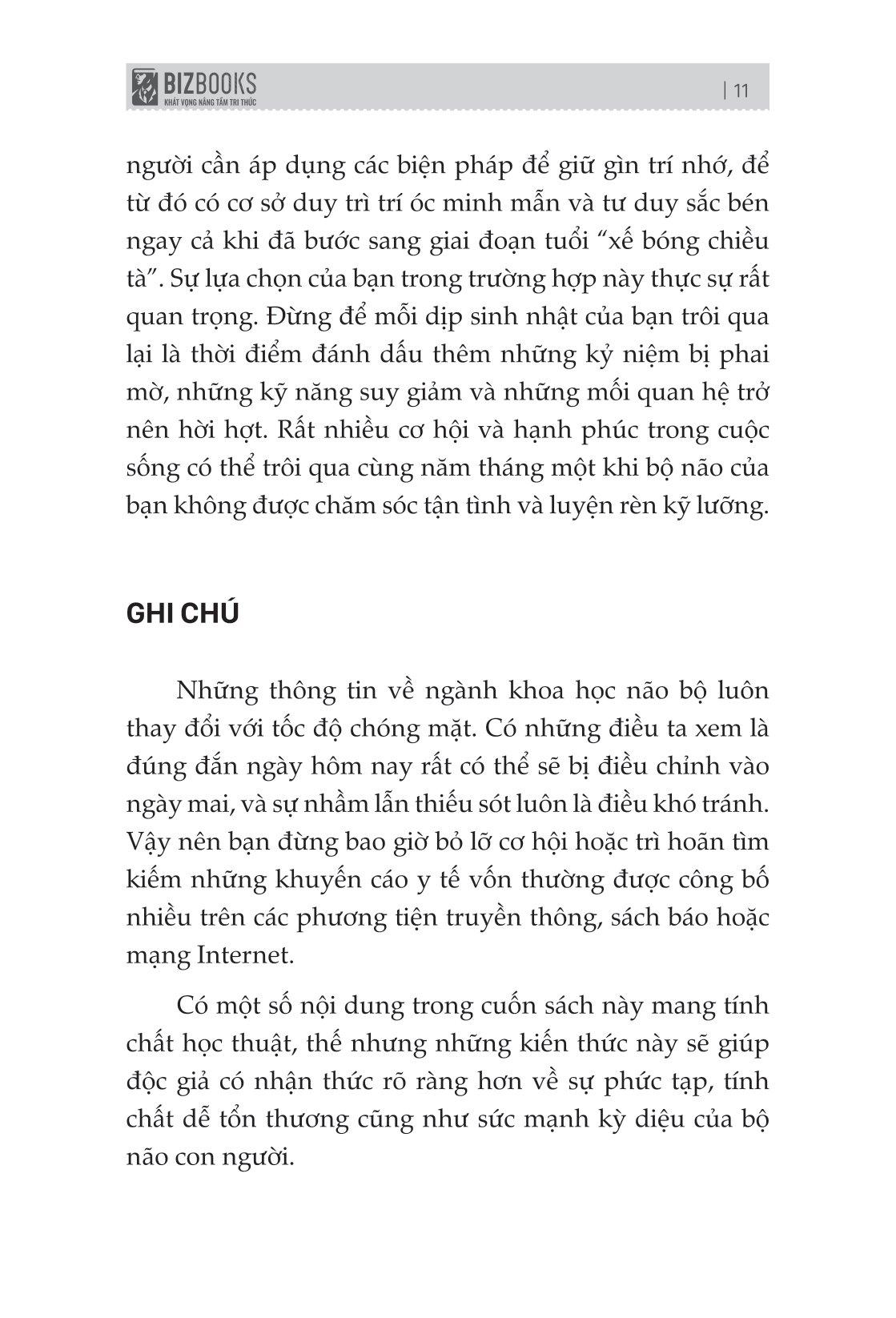 Trí Nhớ Minh Mẫn, Tư Duy Sắc Sảo - Các Chiến Lược Chống Lão Hóa Cho Bộ Não Của Bạn