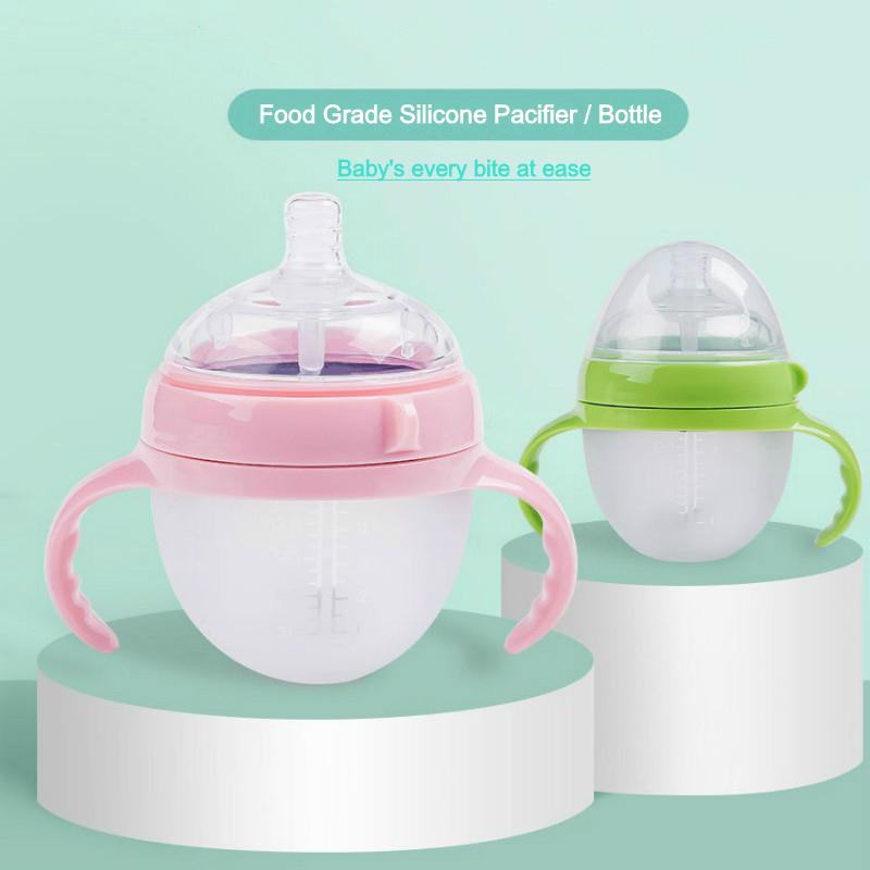 150 Ml Trẻ Sơ Sinh Thực Phẩm Silicon Cao Cấp Cho Bé Sơ Sinh Bình Sữa Chống Rơi Cho Bé Uống Sữa Chống Đầy Hơi bình Sữa Cho Bé