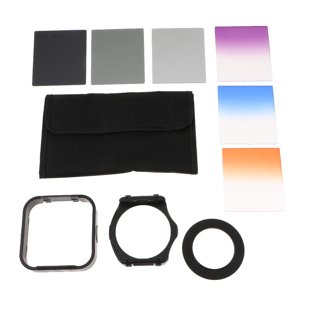 For DSLR Camera Lens Color Effect Filter Accessory Kit Set Bundle Combo 10x