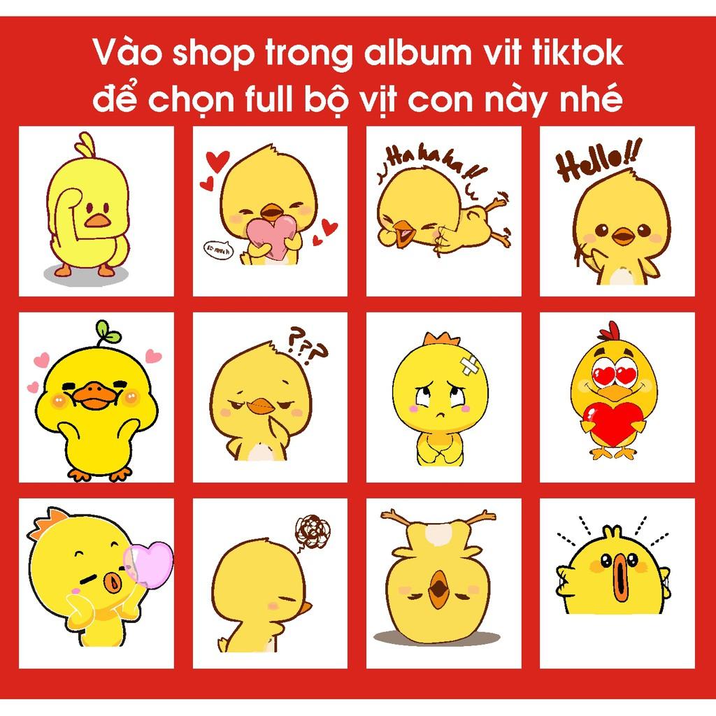 Áo thun vịt tik tok 8, biểu cảm,phông bao đổi trả