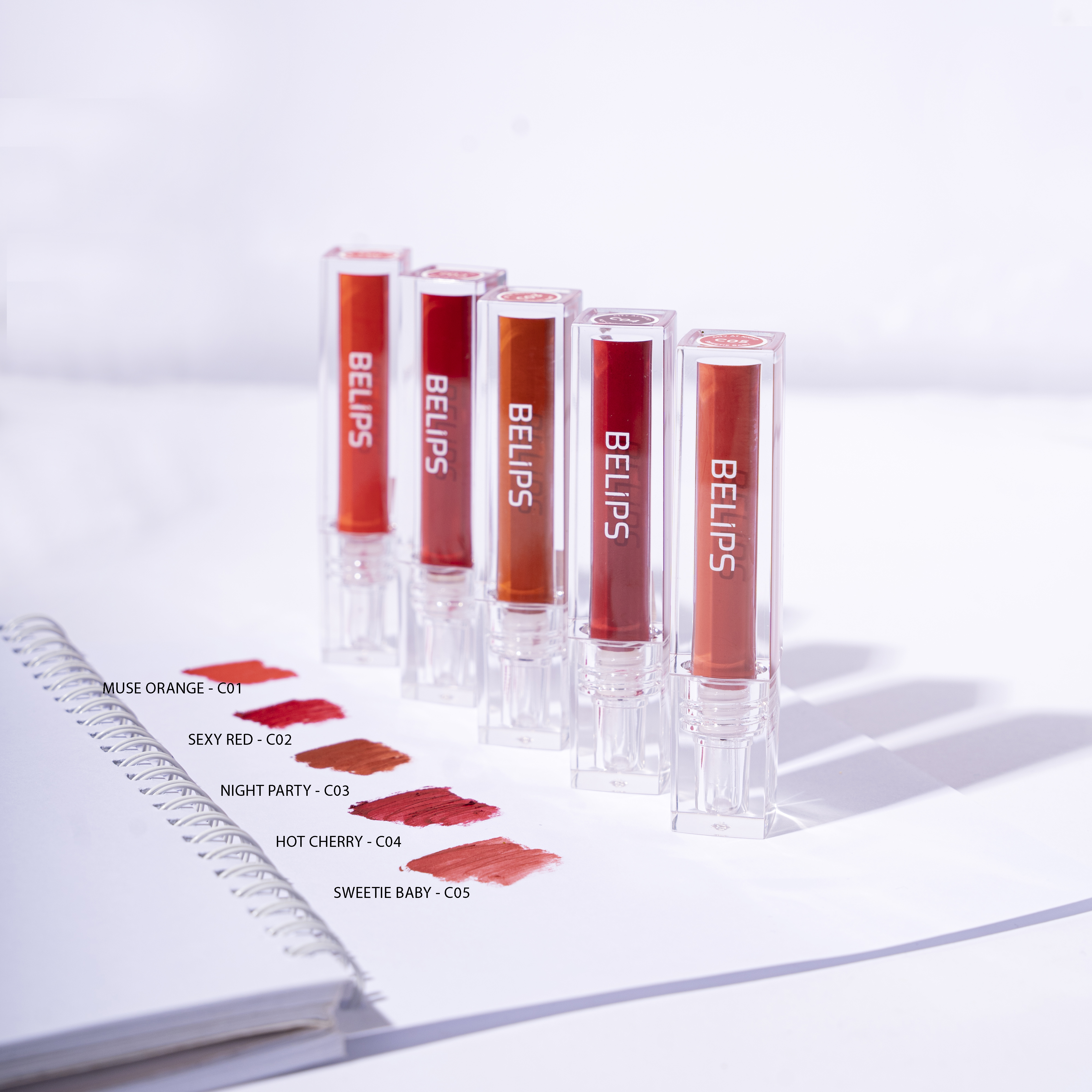 Son Kem Lì Mỏng Nhẹ Mềm Môi Belips Sexy Lipstick 100% thiên nhiên không chì, an toàn cho cả mẹ bầu