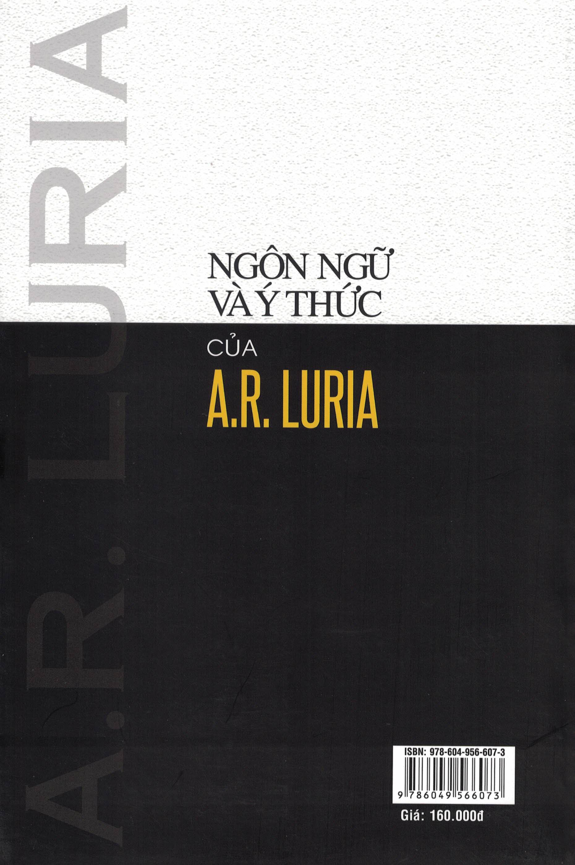 Ngôn Ngữ Và Ý Thức Của A.R Luria