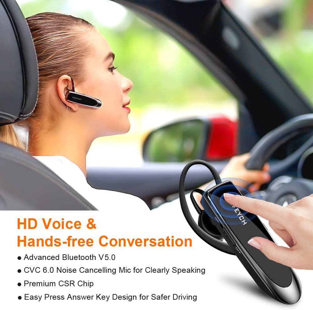 LC-B41 Bluetooth V5.0 Tai Nghe Không Dây Tay Tai Nghe 22H Âm Nhạc Tai Nghe Chụp Tai Có CVC6.0 Mic Cho Kinh Doanh/lái Xe
