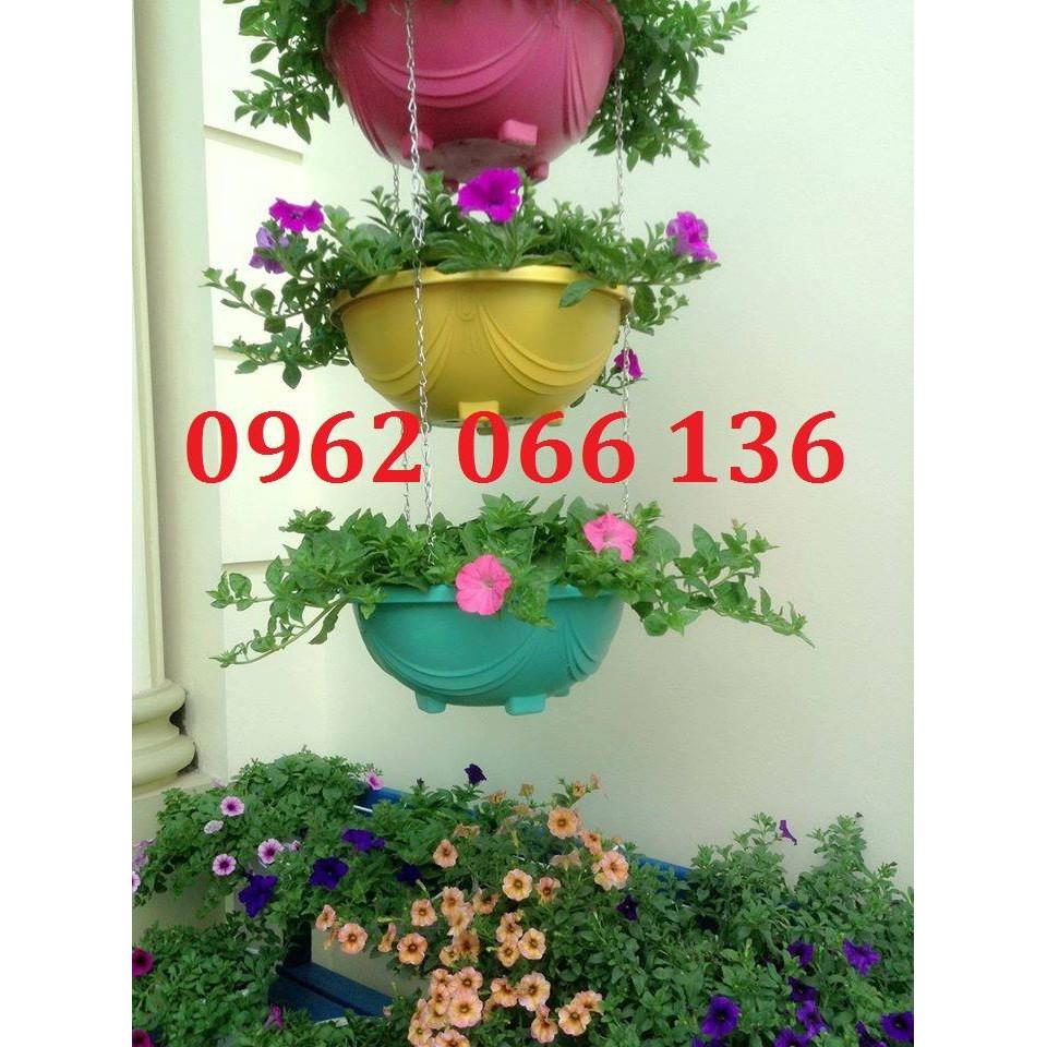 Combo 5 chậu treo chảo xích