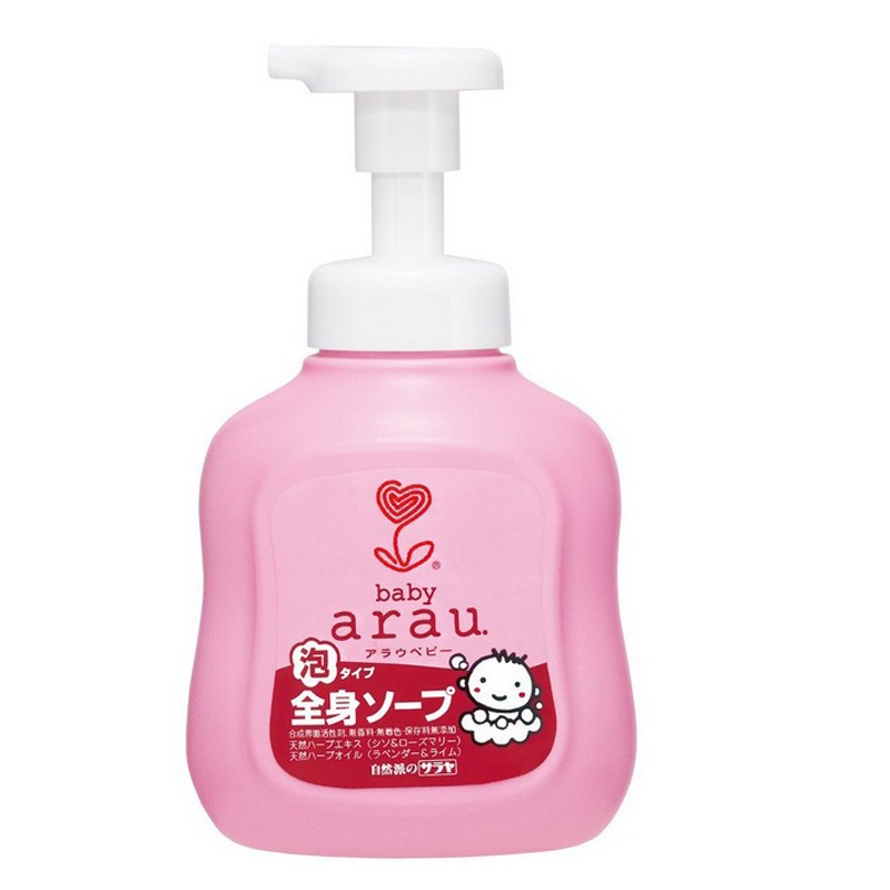 Combo sữa tắm gội toàn thân Arau Baby 450ml