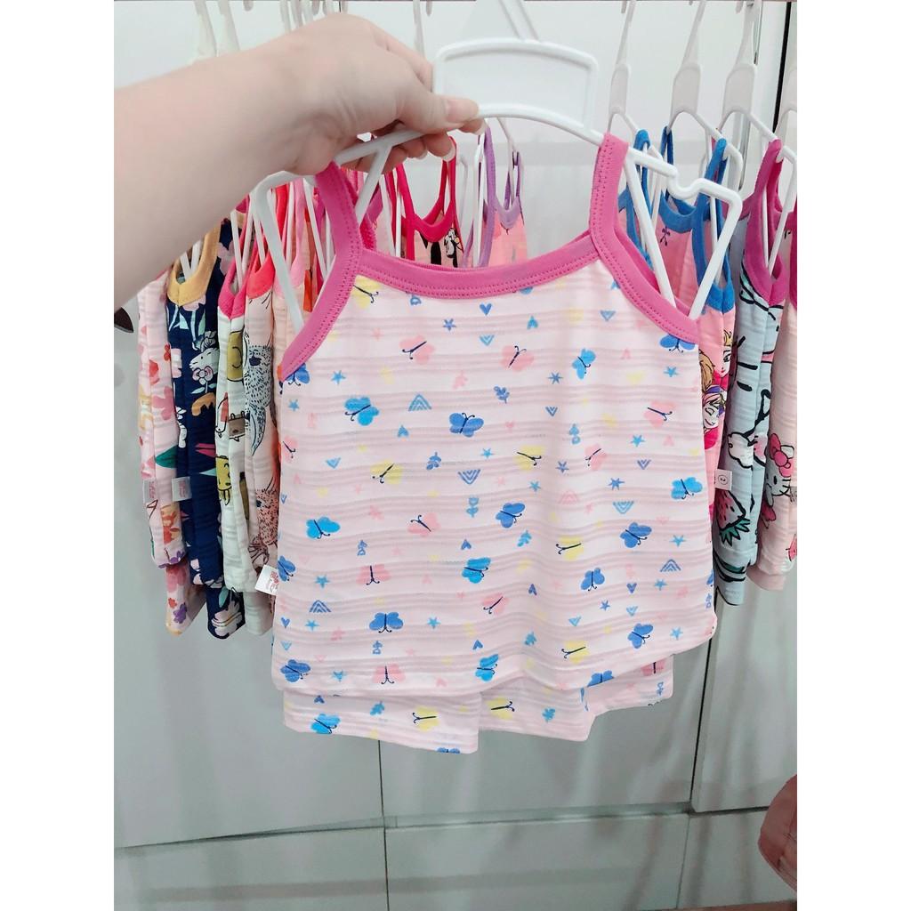 Bộ 2 dây bé gái chất mềm mát cực xinh