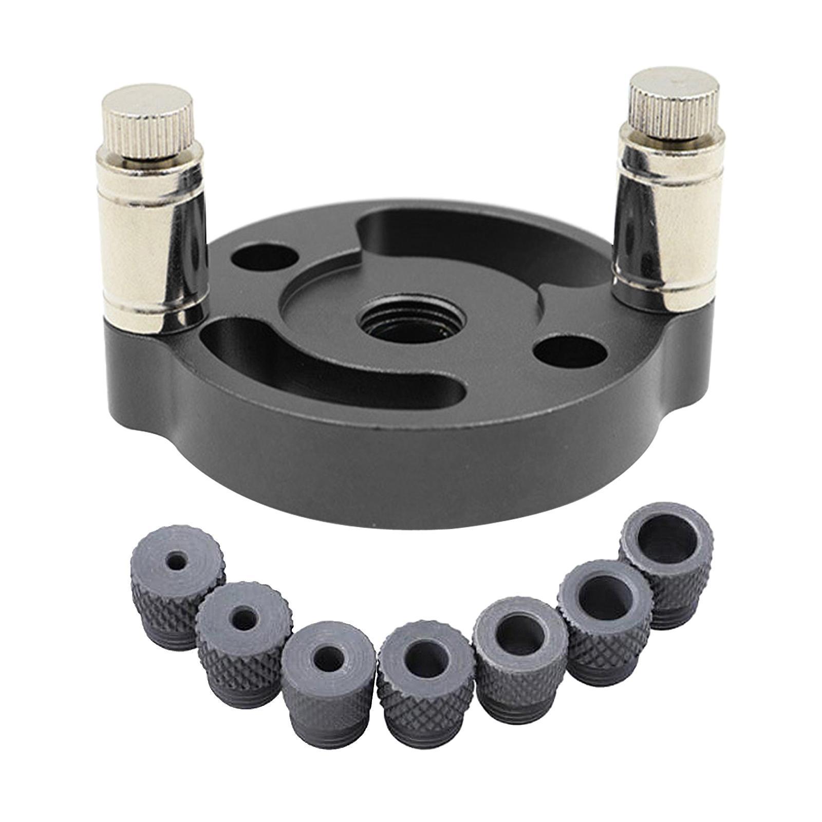 2pcs 2-10mm Self-Centering Doweling Jig Set Vertical Hole Puncher Locator